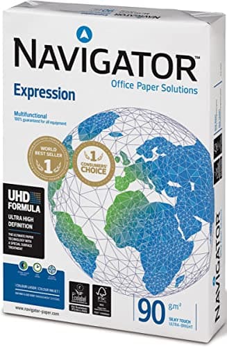 Image of Igepa Navigator Expression 82427B90B Copier Paper Din A3 Letter and Office Paper,White