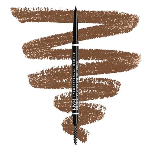 Image of NYX Professional Makeup Micro Brow Pencil, Ultra Slim Eye Brow Pencil with Dual Ended Ultrafine Tip, Waterproof & Smudge-Resistant, Vegan Formula, Shade: Cool Ash Brown