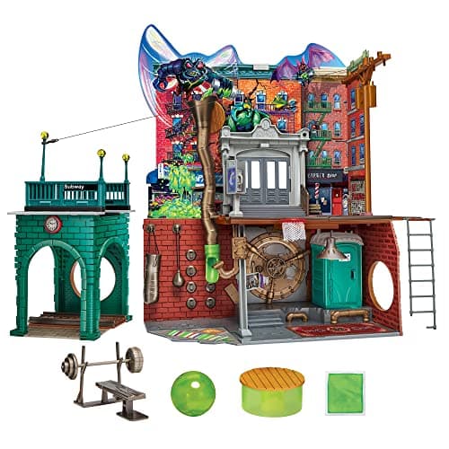 Image of Teenage Mutant Ninja Turtles: Mutant Mayhem Sewer Lair Playset. Ideal present for boys 4 to 7 years and TMNT fans!