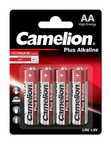 Image of Camelion LR6 AA Mignon Plus Alkaline Battery (Pack of 4)