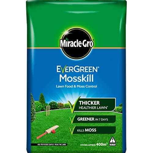 Image of Miracle-Gro Mosskill Lawn Food and Moss Control, 14 kg Bag - 400 m2