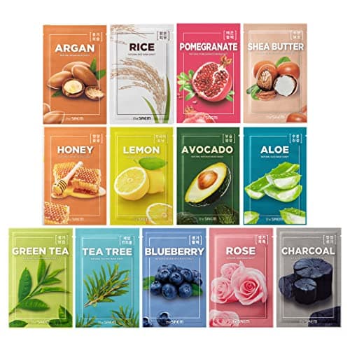 Image of The saem Natural Facial Mask Sheet 21ml x 13 Sheets