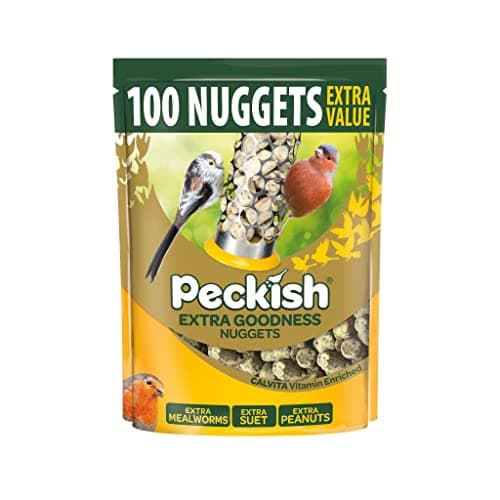 Image of Peckish Extra Goodness High Energy Suet Nuggets for Wild Birds – 100 in pack