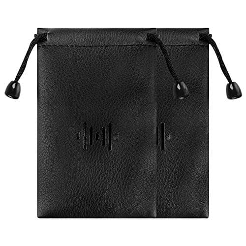 Image of Geekria Bluetooth Headsets Carrying Bag Compatible with AirPods 2 & 1, Bose SoundSport, Sony WI-C310, Universal Earbuds Protection Pouch/Portable Travel Bag (Small)
