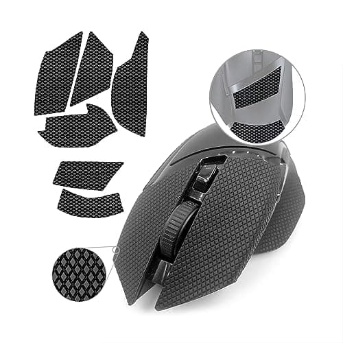 Image of TALONGAMES Mouse Anti Slip Grip Tape Compatible with Razer Basilisk V3 / Basilisk V3 Pro Gaming Mouse, Palm Sweat Absorption, Thin 0.5mm, Cut to Fit, Easy to Apply, Mouse Skin