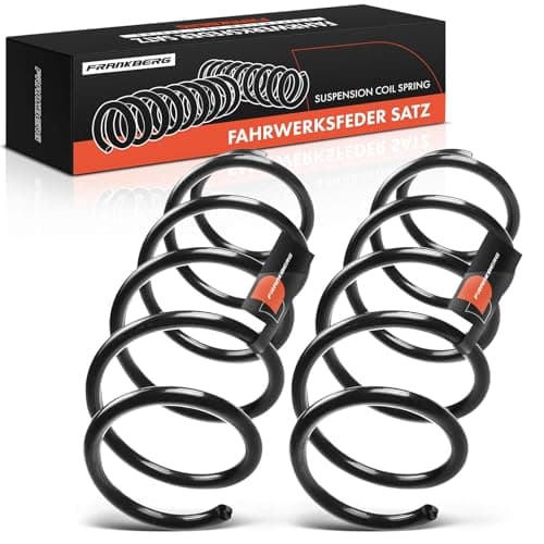 Image of Frankberg 2x Coil Spring Front axle Compatible with Fiesta VI CB1 CCN 1.6 TDCi Hatchback 2008-2012 Replace# 1547182