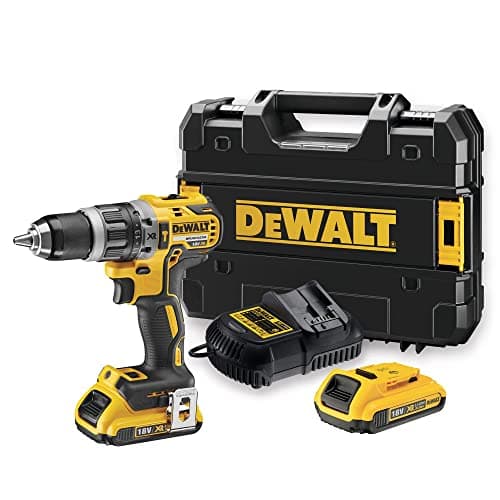 Image of Dewalt DCD796D2-GB 18 V XR Brushless Compact Lithium-Ion Combi Drill