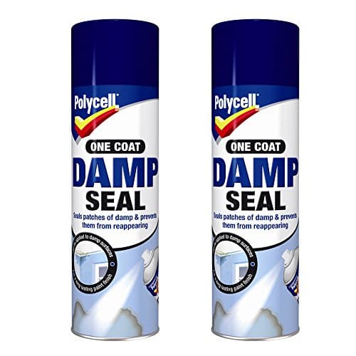 Image of Polycell Damp Seal Aerosol, 500 ml (Pack of 2)