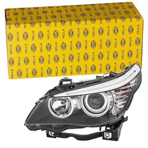 Image of HELLA 1EL 009 449-011 Halogen/DE-Headlight - ECE/CCC - for right-hand traffic - Left Front