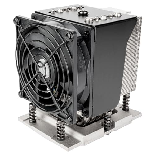 Image of SilverStone Technology XE04-SP5 Black Fan Shroud 4U Server/Workstation CPU Cooler for Socket SP5, SST-XE04-SP5B