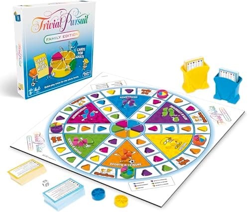 Image of Hasbro Gaming Trivial Pursuit Family Edition Adult Game