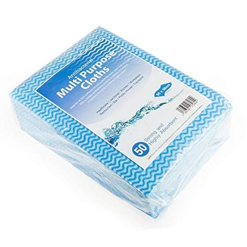 Image of Drinkstuff Antibacterial Cloths Blue, CAW-111B, Pack of 500
