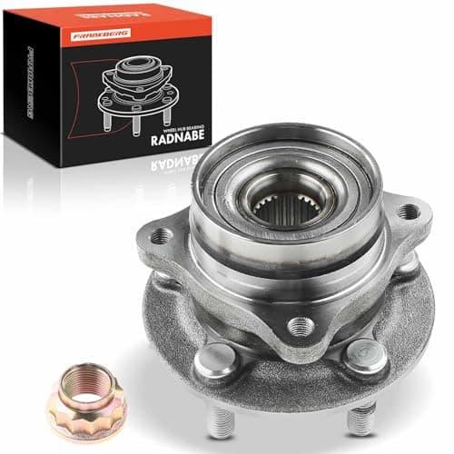 Image of Frankberg 1x Wheel Bearing Hub Wheel Hub Front Axle Left or right Compatible with Prius Liftback W2 1.5L 2003-2009 Replace# 4351047010