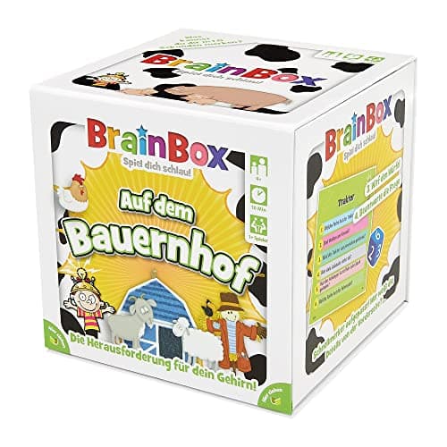 Image of Brain Box 94911 On the Farm, Educational Game, Quiz Game for Children from 4 Years