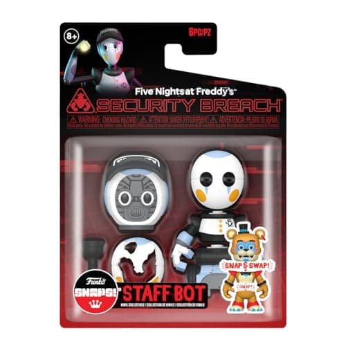 Image of Funko Five Nights At Freddy's (FNAF) Snap: RR - Security Staff Bot - Collectable Vinyl Figure - Gift Idea - Official Merchandise - Toys for Boys, Girls, Kids & Adults