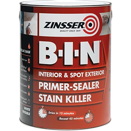 Image of Zinsser B-I-N Primer Sealer Paint White 2.5L