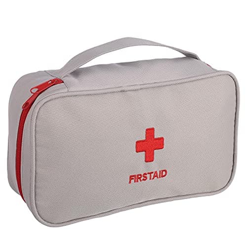 Image of upain First Aid Bag Empty Small Medical Bag Travel Emergency Medical Kit Lightweight Medicine Storage Bag Multifunctional Layered for Emergency Home Office Car Outdoors Boat Camping Hiking