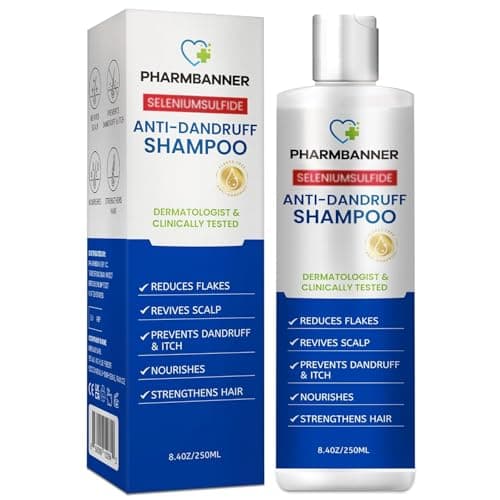 Image of Anti-Dandruff Scalp Care Shampoo – Menthol & Lavender Oil – Colour-Safe & Gentle for All Hair Types – Helps Reduce Flakes & Soothe Itchy Scalp - 250 ml