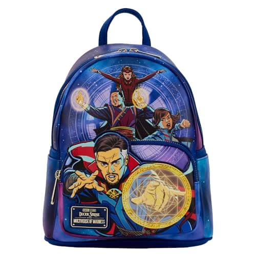 Image of Loungefly Marvel Dr. Strange Multiverse Womens Double Strap Shoulder Bag Purse