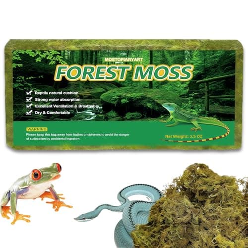Image of Flankor 150g Sphagnum Moss for Plants, Natural Sphagnum Moss Reptile for Orchids, Carnivorous Plants, Succulents, Snakes, Turtles, Reptiles & Amphibians -1