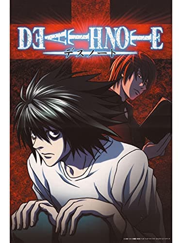 Image of Death Note Manga Cover. Light and L Poster - 30x40 cm