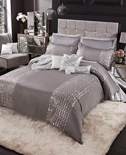 Image of Caprice Reversible Printed Bryony 100% Polyester Quilt/Duvet Cover - Super King