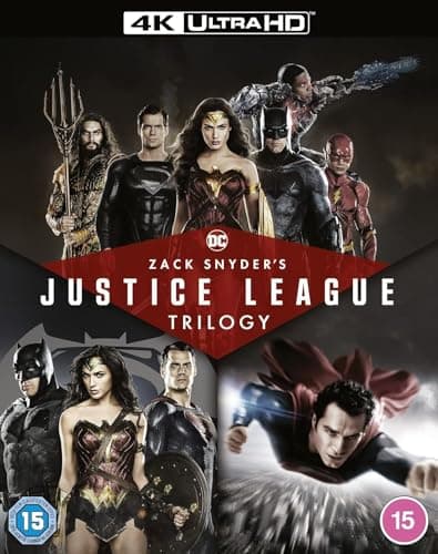 Image of ZACK SNYDER'S JUSTICE LEAGUE TRILOGY [4K Ultra HD] [2021] [Blu-ray] [Region Free]