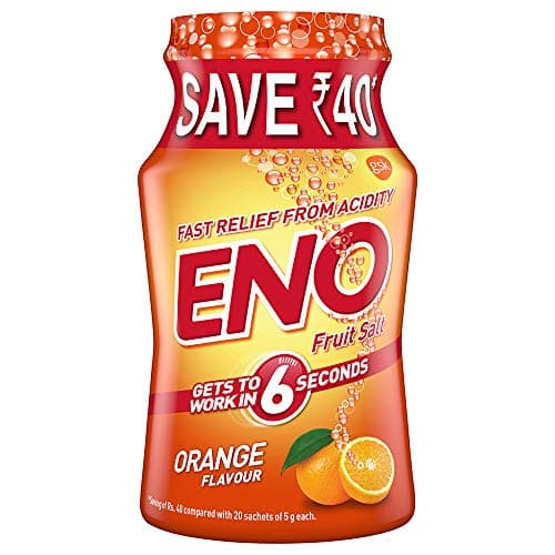 Image of ENO fruit salt-orange flavour by Eno