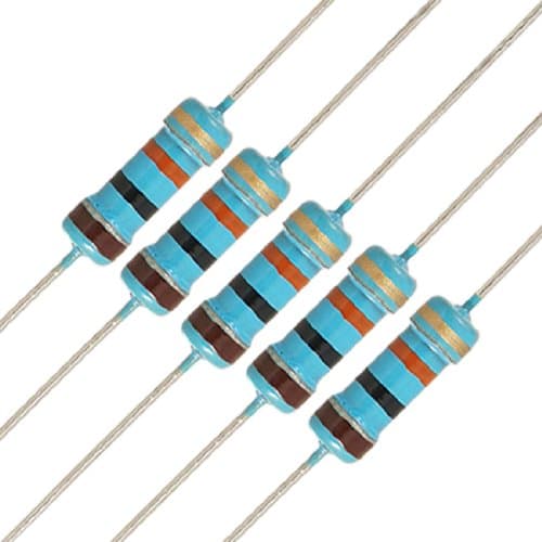 Image of sourcingmap 20 x 1/2W Watt 10K ohm 10KR Carbon Film Resistor 0.5W