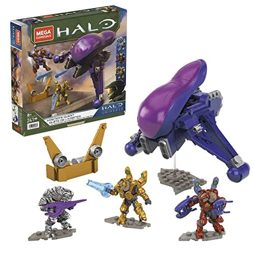 Image of ​MEGA Halo Arbiter's Quest Banshee Vehicle Halo Infinite Construction Set, Building Toys for Boys​