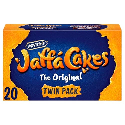 Image of McVitie's Jaffa Cakes Original Chocolate Biscuits Twin Pack 2 x 10 Cakes, 220g
