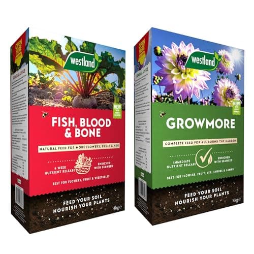 Image of Westland Growmore and Fish, Blood & Bone 4kg
