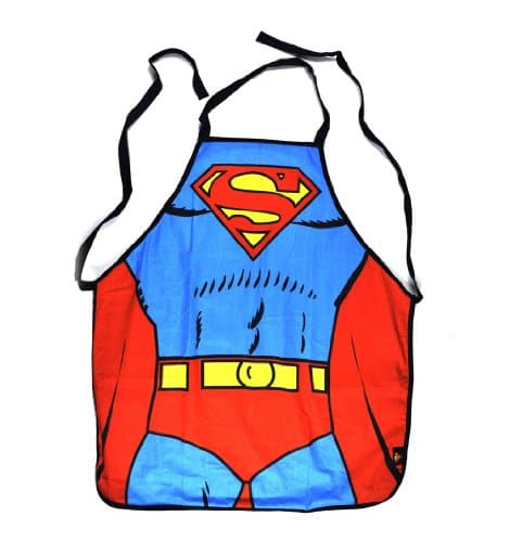 Image of Character Apron in a Tube Superman - Superman Suit