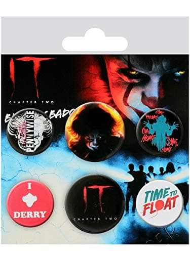 Image of IT Chapter 2 Pennywise Badge Pack
