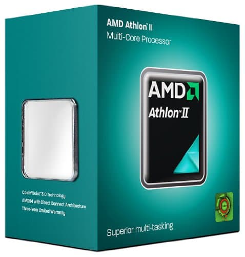 Image of AMD ADX63 5WFGI CPU AMD AM3 Athlon II X4 635 box