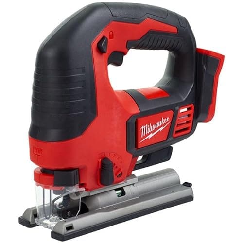 Image of Milwaukee 4933451391 M18BJS-0 18v Heavy-Duty Top Handle Jigsaw Body Only, Red