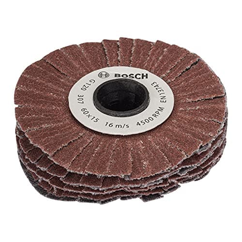 Image of Bosch 1600A00155 Sanding Roller Flexible Roll SW15 K120 for Bosch PRR 250 Removing Roller