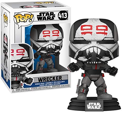 Image of Funko Pop! Star Wars: Clone Wars - Bad Batch - Wrecker - Collectable Vinyl Figure - Gift Idea - Official Merchandise - Toys for Kids & Adults - TV Fans - Model Figure for Collectors and Display