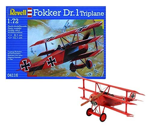 Image of Revell - 4116 - Maquette - Fokker Dr. 1 Triplan - Echelle 1:72