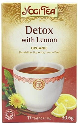 Image of (2 Pack) - Yogi Tea - Detox with Lemon Tea | 17 Bag | 2 PACK BUNDLE