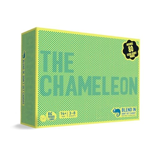 Image of The Chameleon: Find the Traitor | Award-Winning Board Game for Families & Friends for 3-8 Players, with extra online exclusive content