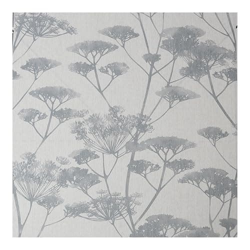 Image of Superfresco Easy Meadow Silhouette Blue Grey Wallpaper