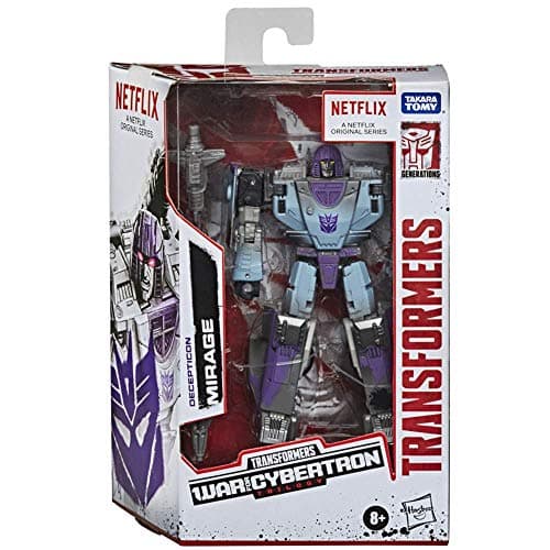 Image of Transformers Netflix War for Cybertron Trilogy Deluxe Class Decepticon Mirage