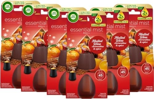 Image of Air Wick Mulled Wine Essential Mist, single refill 6 pack
