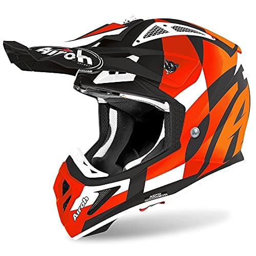 Image of Airoh HELMET AVIATOR ACE TRICK ORANGE MATT S