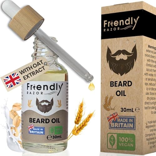 Image of Beard Oil | Beard Oil for Men | 30ml Bottle | Made in UK | Keep your Beard looking Amazing | Beard Softener for Men | Conditioner | Moisturiser