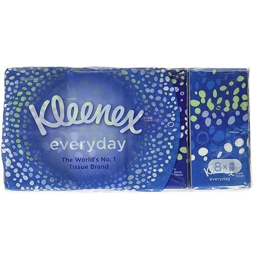 Image of Kleenex Original Pocket Tissue, 9 Sheet, 8 Pack
