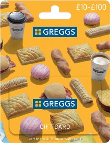 Image of Greggs £25 Gift Card - UK Redemption - Delivered by post