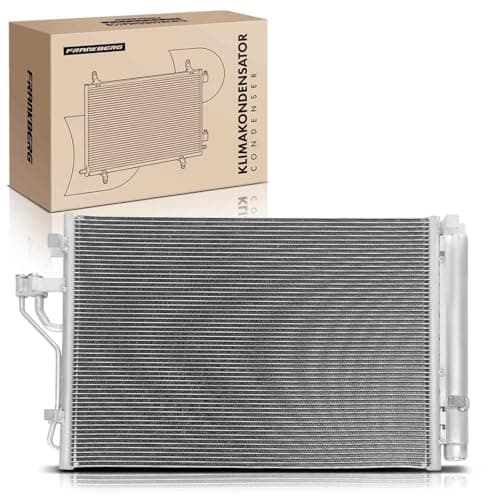 Image of Frankberg AC Condenser Compatible with iX35 EL ELH LM 1.7L 2.0L 2010-2015 Carens IV 1.7L 2013-2022 Sportage SL 1.7L 2.0L 2010-2022 Replace# 976062Y000