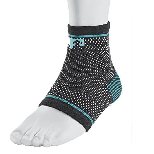 Image of Ultimate Performance Ultimate Compression Elastic Ankle Support, Medium, Black/Blue Up5155m